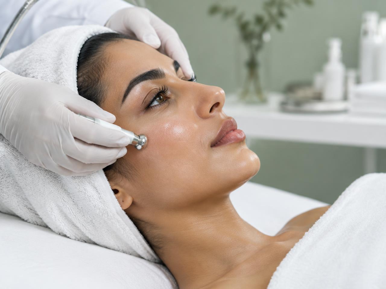 Professional facial skin care