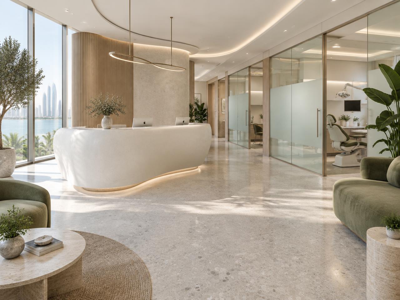 A welcoming clinic environment
